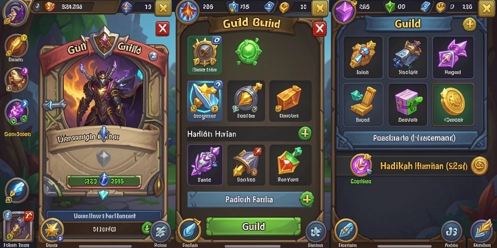 Jelajahi dungeon yang penuh tantangan dan hadiah.