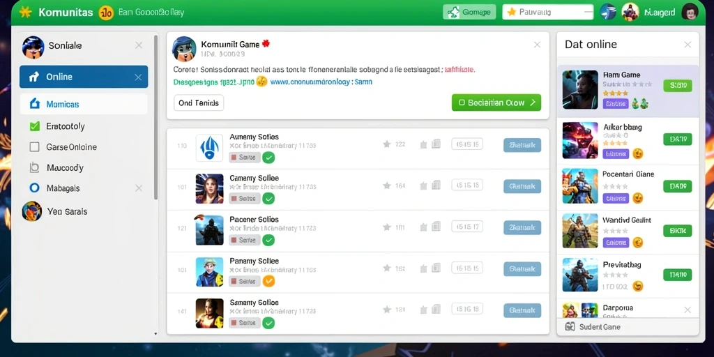 Pengalaman multiplayer yang interaktif dan menyenangkan.