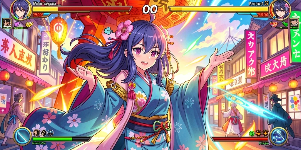 Screenshot memperlihatkan mode multiplayer dengan pemain lain.